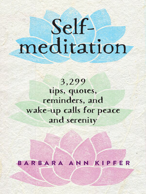 cover image of Self-Meditation